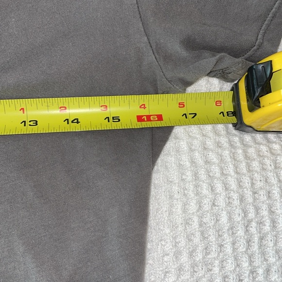 NWOT Groceries Apparel, Perfect V-Neck Tee. Organic Cotton. Grey. Small - Picture 10 of 11